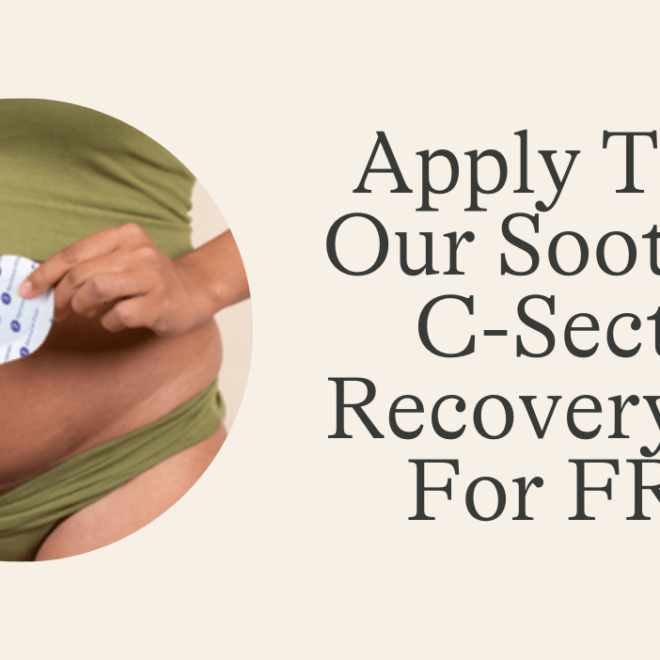 Get FREE Soothies C-Section Recovery Pads